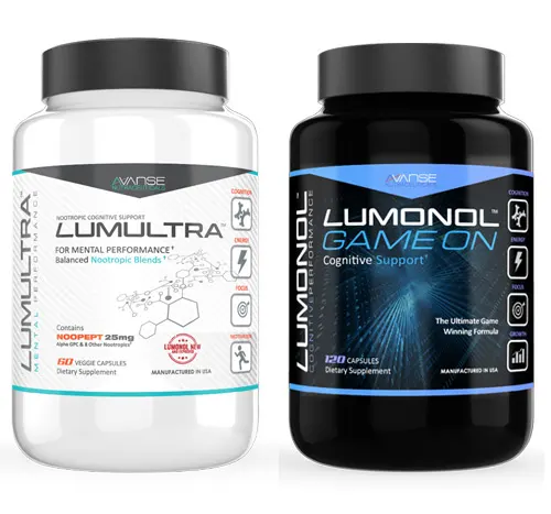 1 Bottle Lumultra + 1 Bottle Game On