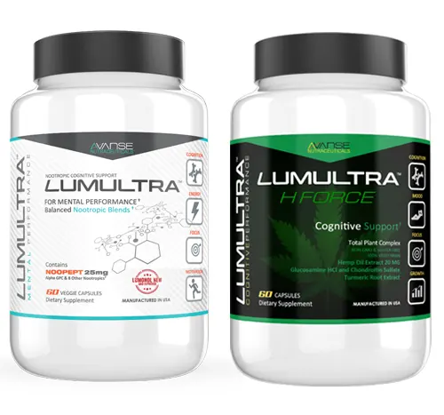 1 Bottle Lumultra + 1 Bottle H-Force