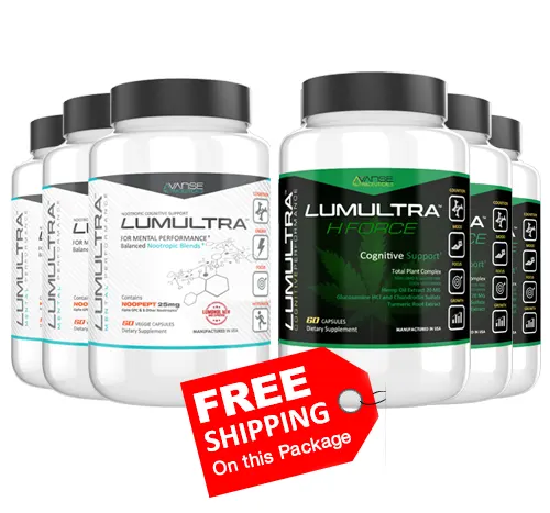 3 Bottle Lumultra + 3 Bottle H-Force