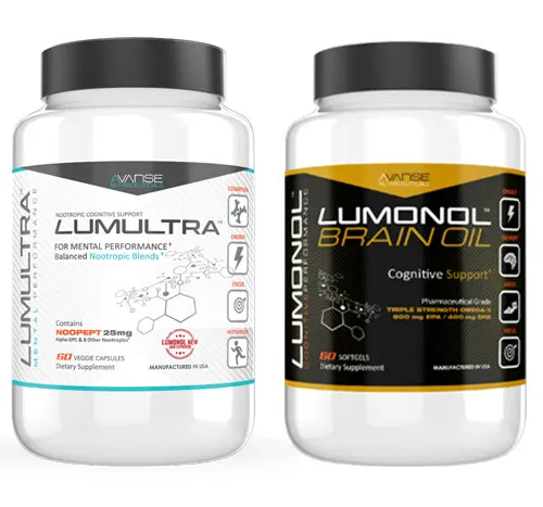 1 Bottle Lumultra + 1 Bottle Brain Oil