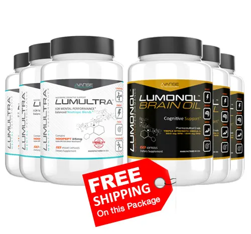 3 Bottle Lumultra + 3 Bottle Brain Oil