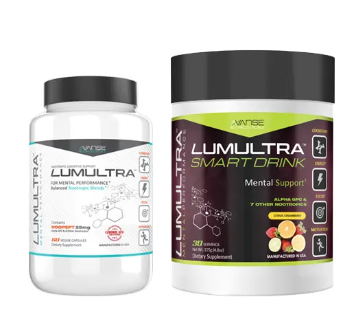 1 Bottle Lumultra + 1 Bottle Smart Drink (Citrus Strawberry Flavor)