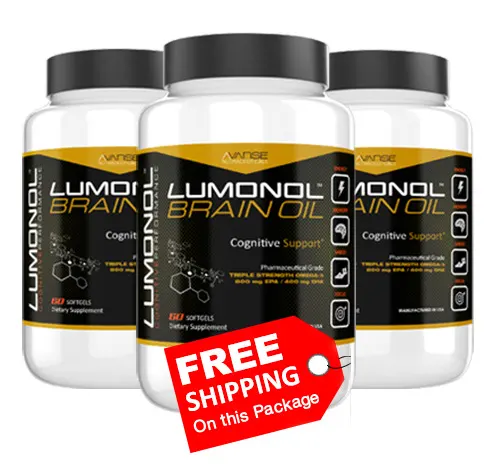 3 Bottle Brain Oil