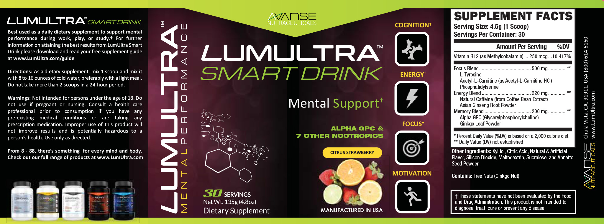 LumUltra Smart Drink